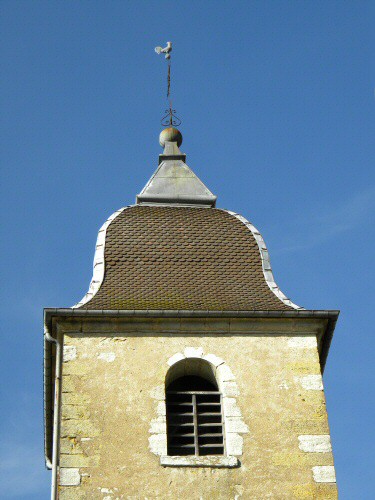 Clocher de Cirey-lès-Bellevaux (70), photo D. Bion