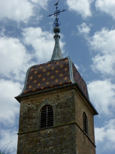 Clocher de Denèvre (70) photo D. Bion