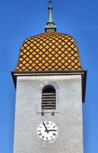 Clocher de Ferrières-les-Bois (25) photo D. Bion