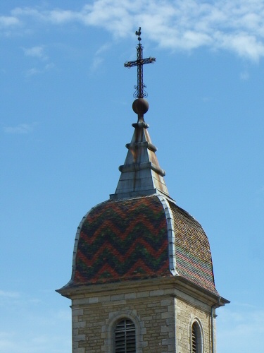 Clocher de Fontenois-lès-Montbozon (70) photo D. Bion