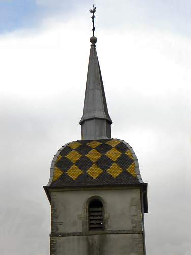 Clocher de Gray-la-Ville (70) photo D. Bion