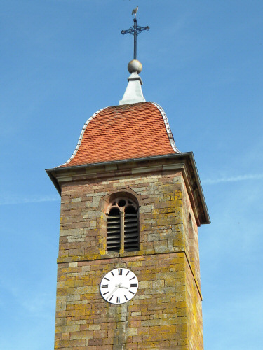 Clocher de  Lomont (70) photo D. Bion