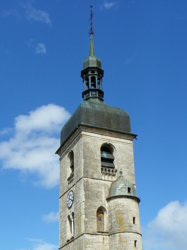 Clocher d'Ornans (25), photo D. Briot
