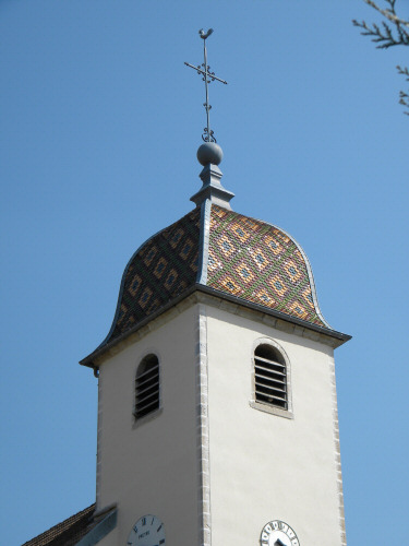 Clocher de Pouligney, photo D. Bion