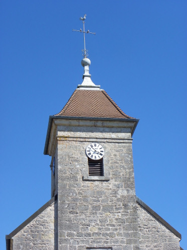 Clocher de Tincey-et-Pontrebeau (70) photo D. Bion