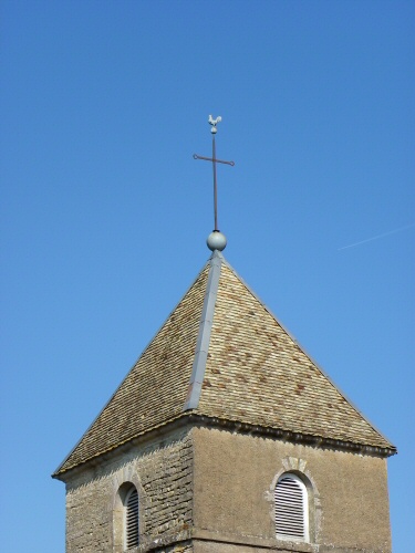 Clocher de Villers-Bouton (70), photo D. Bion