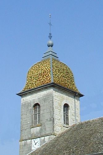 Clocher de Cendrey (25) photo R.N. Laurençot