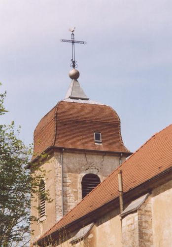 Clocher de Chambornay les Pin (70), photo R-N. Laurençot