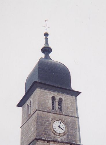 Clocher de Chapelle-des-Bois (25) photo R-N. Laurençot