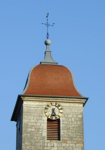 Clocher de Chassey-lès-Montbozon (70) photo R-N. Laurençot