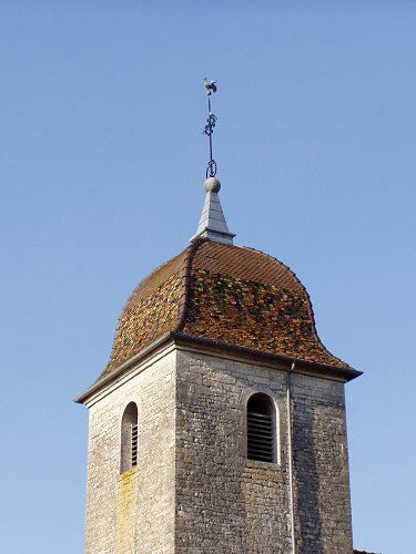 Clocher de Colombe-lès-Vesoul (70) photo R-N. Laurençot