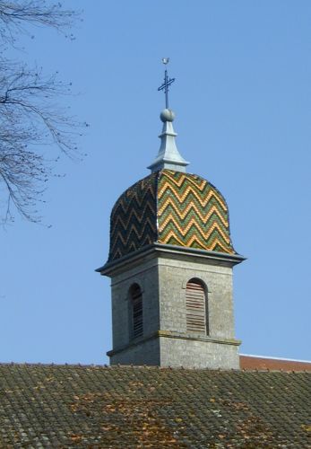 Clocher de Cubry, photo R.N. Laurençot