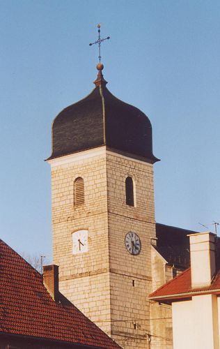 Clocher de Guyans-Vennes (25) photo R-N. Laurençot