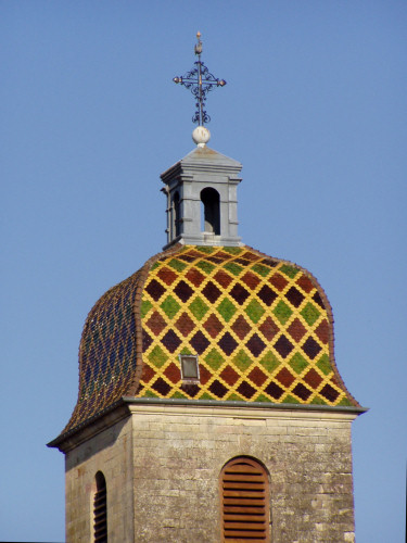 Clocher de Mollans (70) photo R-N. Laurençot