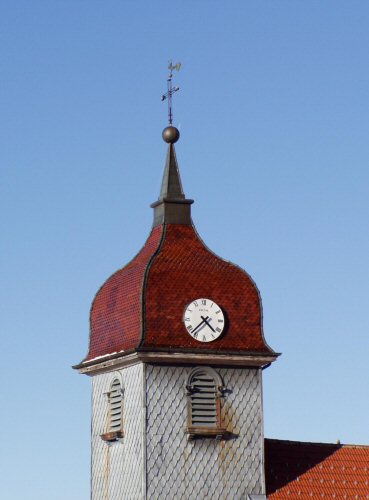Clocher de Montperreux (25) photo R-N. Laurençot
