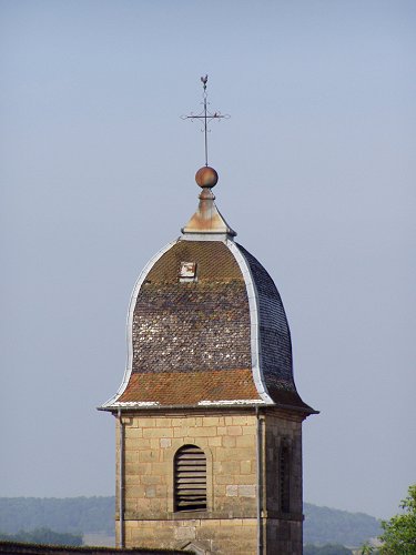 Clocher de Pomoy (70) photo R-N. Laurençot