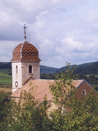 L'église de Romain, photo R-N Laurençot
