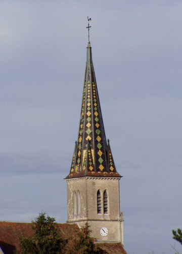Clocher de Vevy (39) photo R-N. Laurençot