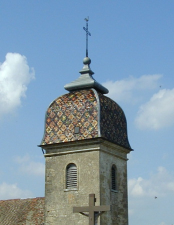 Clocher de Vieilley, photo C. Briot
