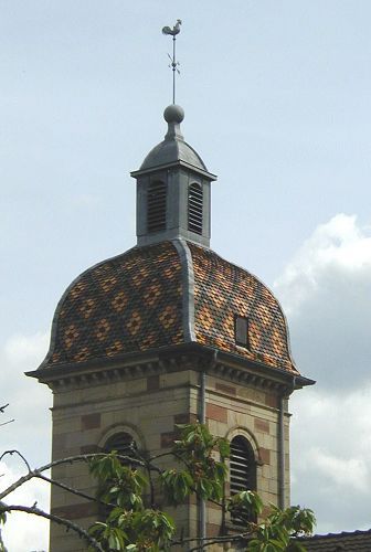 Clocher de Vyans-le-Val (70) photo R-N. Laurençot