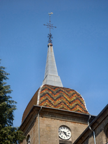 Clocher de Fresnes-sur-Apance (52) photo E. Ozenne