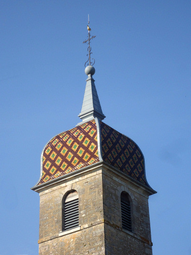 Clocher de Vy-Le-Ferroux (70) photo E. Ozenne