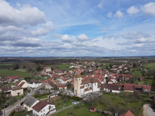 L'église de Bonnay, photo E. Rey