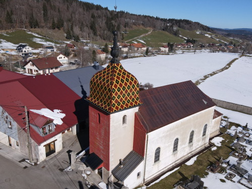 L'église de Boujeons, photo E. Rey