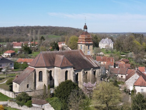 Le village de Breurey-lès-Faverney, photo E. Rey