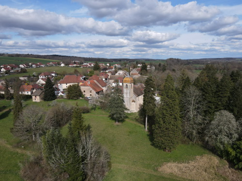 L'église de Buthiers, photo E. Rey