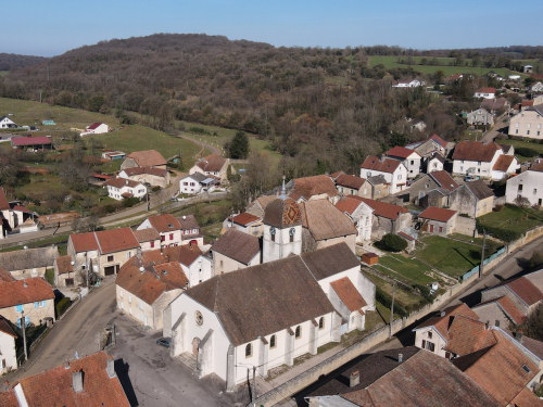 L'église de Calmoutier, photo E. Rey