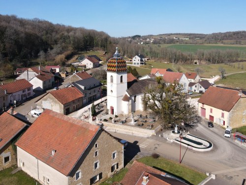 L'église de Cerre-lès-Noroy, photo E. Rey