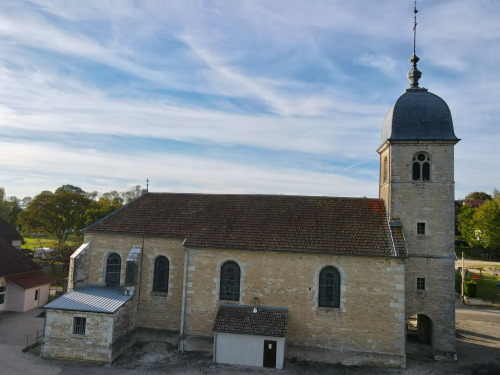 L'église de Chazot, photo E. Rey