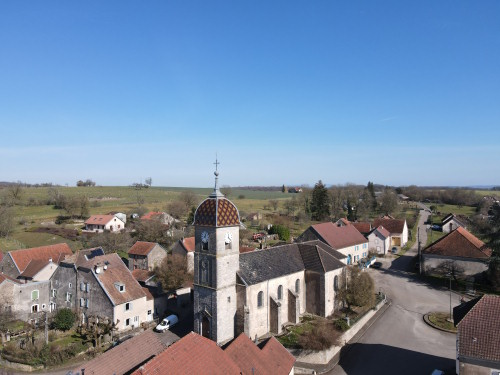 Le village d'Esprels, photo E. Rey