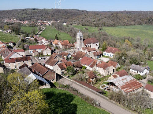 Le village de Fouvent-le-Haut, photo E. Rey