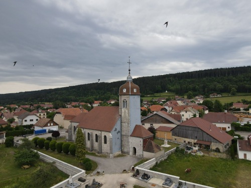 Le village de Goux-les-Usiers, photo E. Rey