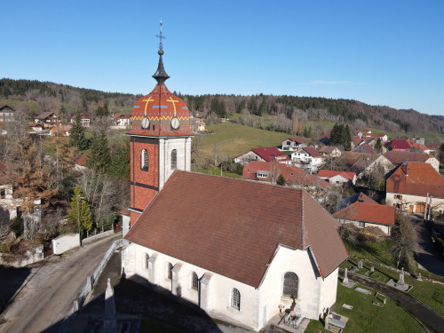 L'église de La Planée, photo E. Rey