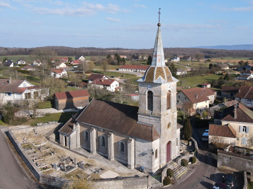 L'église de Montboillon, photo E. Rey