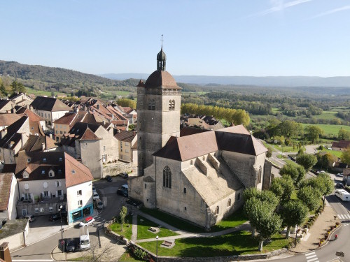 L'église d'Orgelet, photo E. Rey