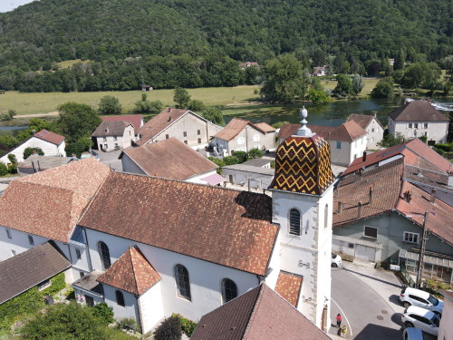 L'église de Roche-lez-Beaupré, photo E. Rey
