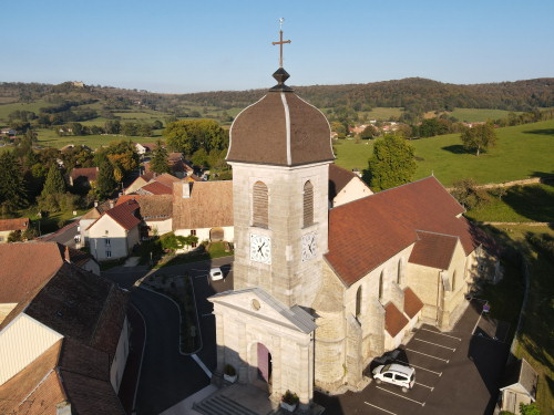 L'église de Sancey-le-Grand, photo E. Rey