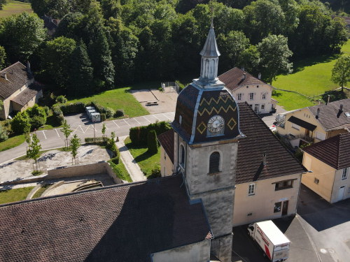 L'église de Soye, photo E. Rey