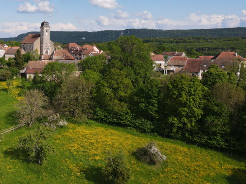 L'église de Saint-Hilaire, photo E. Rey