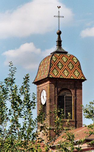 Clocher de Breuches-lès-Luxeuil (70), photos J. Menneret