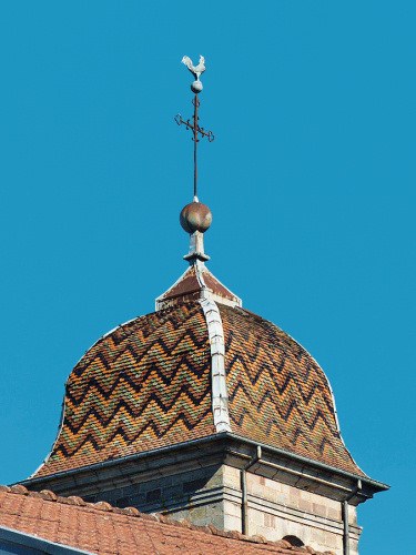 Clocher de La Chapelle-lès-Luxeuil (70) photo J. Menneret