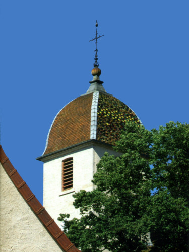 Clocher de Sauvigney-lès-Pesmes, photo J. Menneret