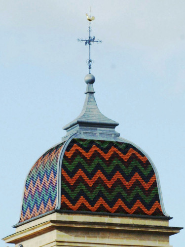 Clocher d'Anchenoncourt-et-Chazel (70) photo J. Masset