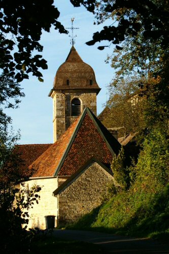 Clocher de Belvoir (25) photo J. Masset
