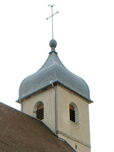 Clocher de Beure (25), photo J. Masset
