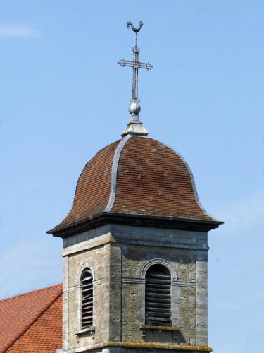 Clocher de Bourguignon (25) photo J. Masset